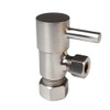 Westbrass D105QR-07 Round Lever 1/4-Turn Angle Stop 1/2" Copper x