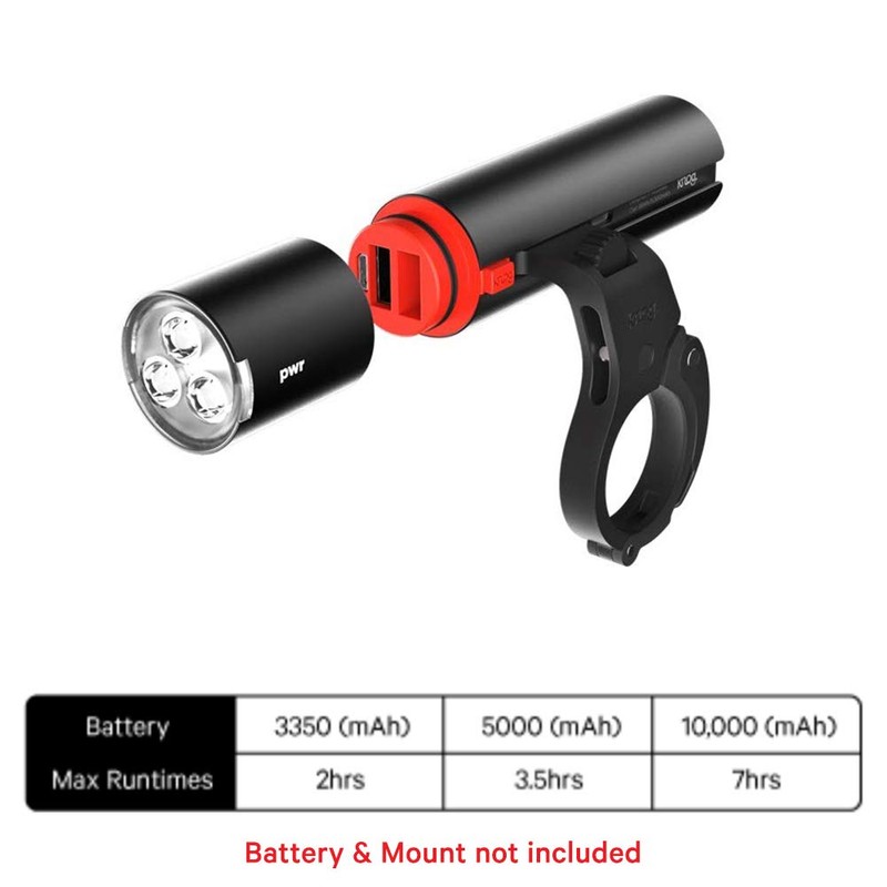 Knog PWR Flashlight Lighthead 600L