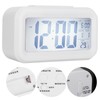 LCD Electronic Clock Large Screen Mute Smart Time Temperature Display