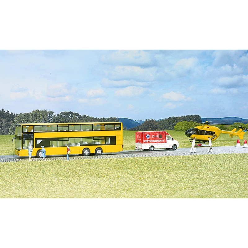 SIKU MAN SK1884 2-Story Bus 1/87