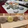 TINTON LIFE Solid Color Circular Yoga Bolster Zafu Meditation Tatami