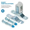 HIBUMFX Heavy Duty Wire Holder, Porcelain Insulator with Adjustable Bracket,