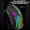 Gaming Mouse USB Interface Wired Portable Desktop E-Sports Hollowing Mouse