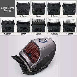 for Men, Women and Kids, Rechargeable Hair Clippers, Home Hair Cut Kit, Cordless Barber Grooming Sets, Waterproof Body Trimmer,