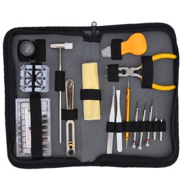 285pcs Portable Professional Manual Watch Repair Tool Watch Cover Back Case Opener Battery Changing Tool Kit