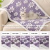 Yaning Waterproof Blanket for Dog Puppy Cat, Cute 3D Textured