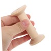 iplusmile 6 Pack Quilting Sewing Bobbins Wooden Craft Spools for