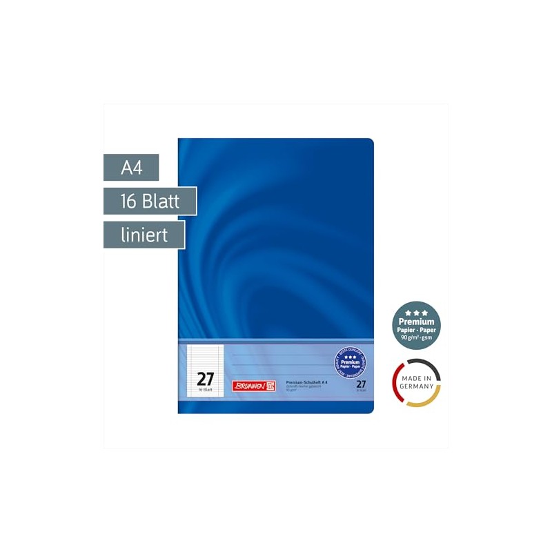 Brunnen Young Vivendi Notebook A4/16 Pages Lined 27