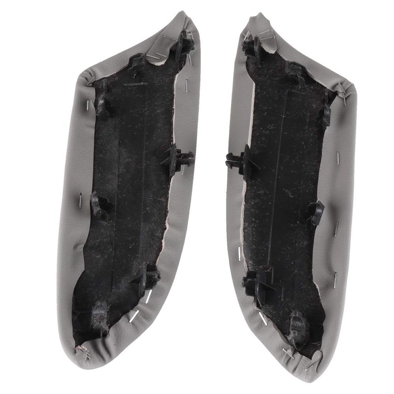 ROADFAR Grey Armrest Front Door Panels Armrest Lid Replacement Fit