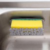 Htppzjr Gray Kitchen Gadget Organizer Sink Suction Dish Cloths Rack