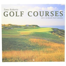 2015 Golf Courses 12x11 Vista Wall Calendar