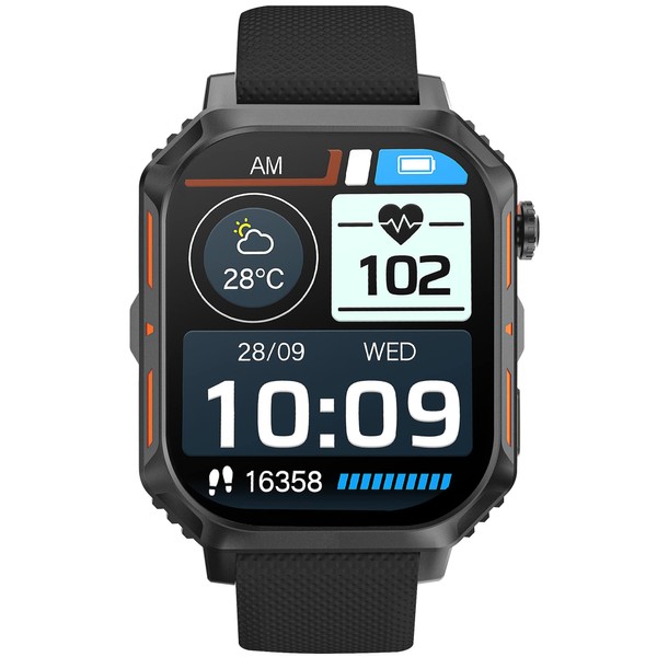 STORM S-MAX SMART GENTS WATCH SILICON BLACK - - TOUCH