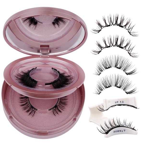 WENDY LASHES Kit De 2 Pares De Pestañas Magnéticas Sin