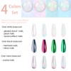 Allstarry Allstarry Chrome Nail Powder Metallic Mirror Effect Pigment Iridescent