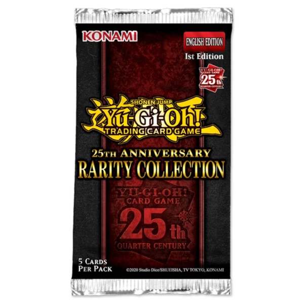 Yu-Gi-Oh! - 25th Anniversary Rarity Collection First Edition Booster (Pack of 5 cards)
