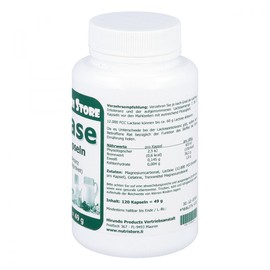 Lactase 12.000 FCC Enzym Kapseln 120 Stk.