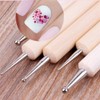 10pcs Nail Art Dotting Pens,2 Way Wooden Nail Art Dotting