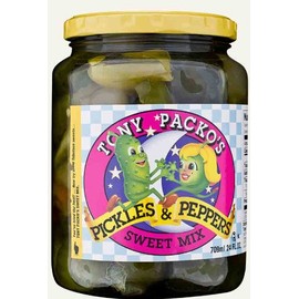 Tony Packos, T.P. Sweet Mx Pkl Pepper, 24 Ounce