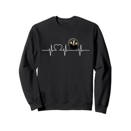 Badgers Badger Heartbeat Sweatshirt