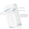 Full Face Covering Anti-Fog Face Shield Clear Glasses Frame Safety