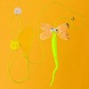 Unbranded 1pc Hanging Dragonfly Decor Cat Teaser Toy For Cat