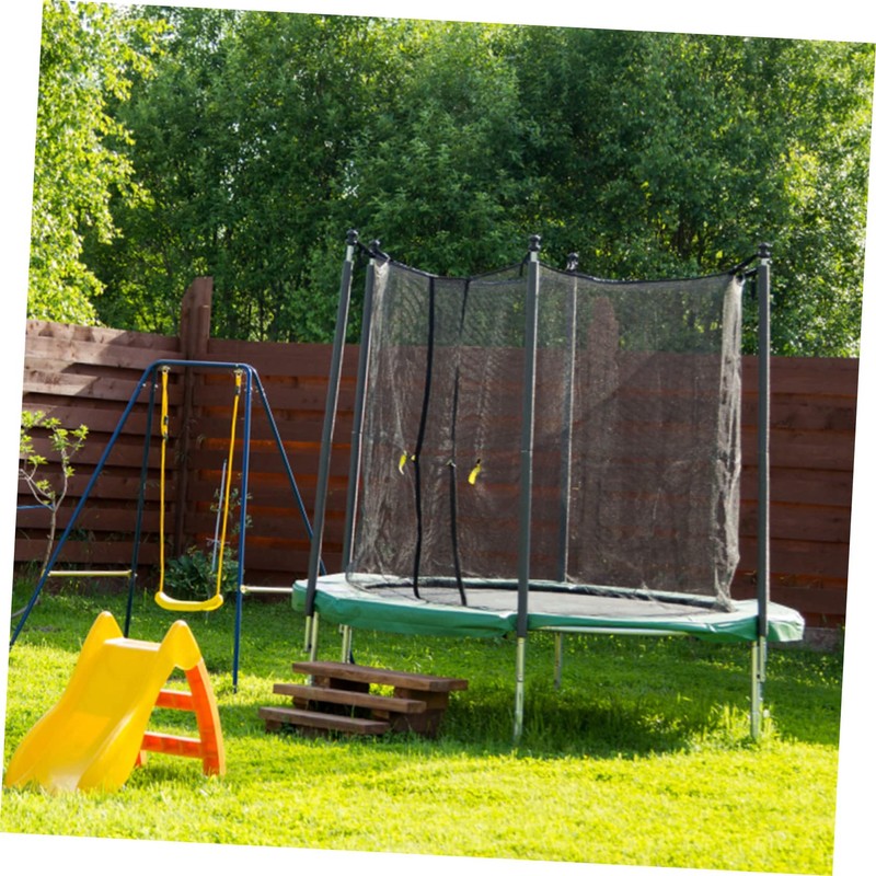 Kisangel 1pc Heavy-Duty Uv-Resistant Trampoline Replacement Mat Durable Round Jumping