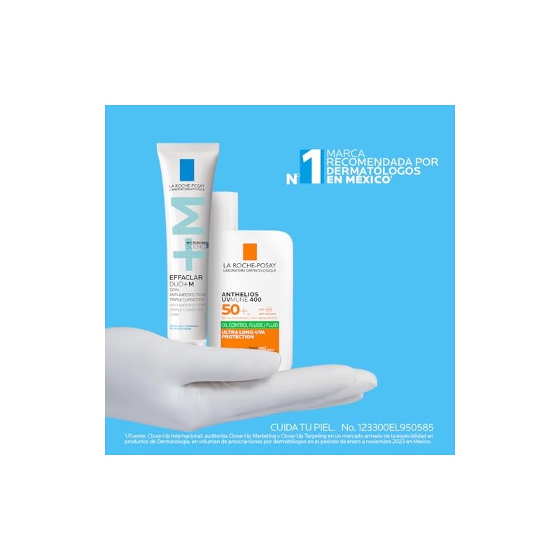 La Roche-Posay Kit Effaclar Duo+M + Anthelios UVMUNE 400 Oil