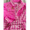 4Rodeo Baby Toddler Western Pink Plaid Cowboy Bodysuit Shirt (0-6