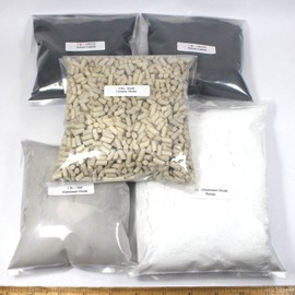 Vibratory Grit Pack with Ceramics for Tumbling