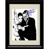 Cary Grant and Audrey Hepburn Autograph Promo Print - Framed