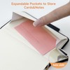 TUNJILOOL Notebook A5/A6/A7, Premium 80gsm Ink-proof Papie Thick, PU Hard