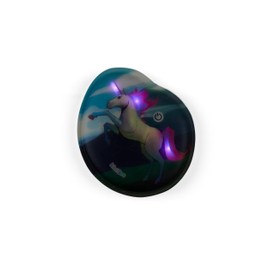 ergobag Sound LED Velcro Motif World Theme World Velcro Surfaces Collecting Fun Customisation Unicorn - Multi Coloured, Unicorn - Multi Colored