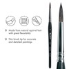 Roubloff Pack of 3 Professional Brush Set in Sizes 1-3-5