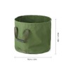 Collapsible Garden Bag Canvas Reusable Gardening Bag Water Resistant Garden