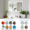 LINXIU Stainless Steel Molding Trim, Brushed Metal Trim, Peel and