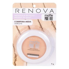 Maquillaje en Polvo Renova Beige Natural Polvo 10.5g