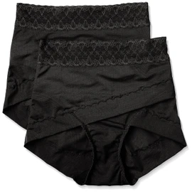 ATSUGI Correction Shorts, Pelvic Makeup, Pelvic Cross Shorts, Hip Up, 2-Piece Set - blk