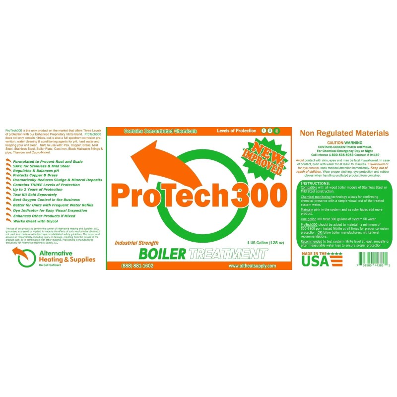 AHS Outdoor Wood Boiler Treatment ProTech300 Rust Inhibitor 2 pack