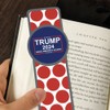 Trump 2024 Set of 3 Glossy Laminated Bookmarks