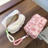 Pamayaneen Makeup Bag for Women Travel Cosmetic Bag Cute Fluffy