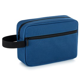 Elviros Travel Toiletry Bag for Men and Women, Hanging Dopp Kit for Shaving Bag and Cosmetic Accessory,Navy Blue
