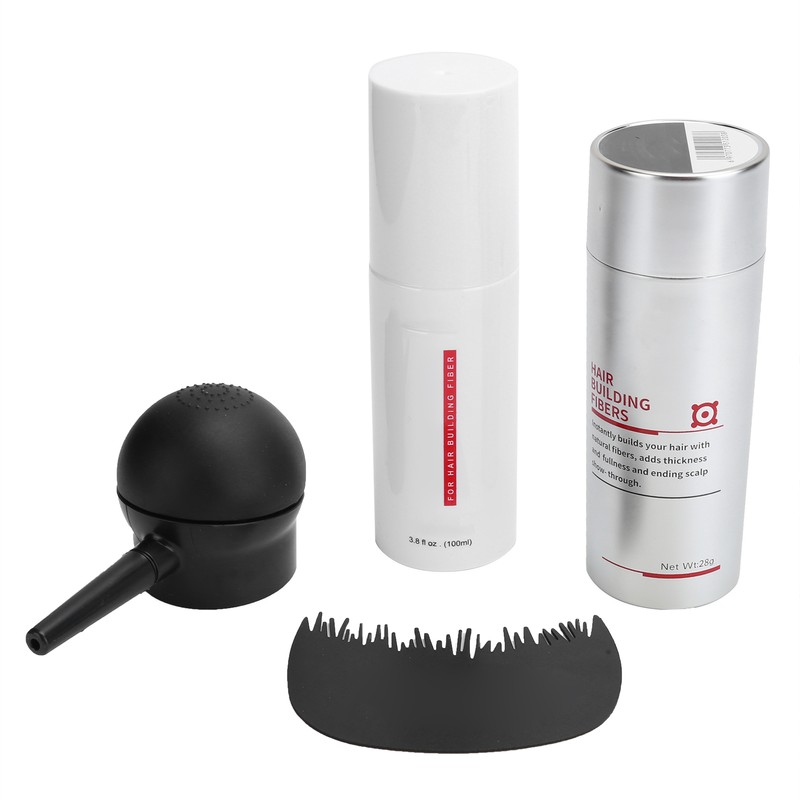IMMETEE Hair Building Growth Fiber Kit Unisex Hair Thickener Denser