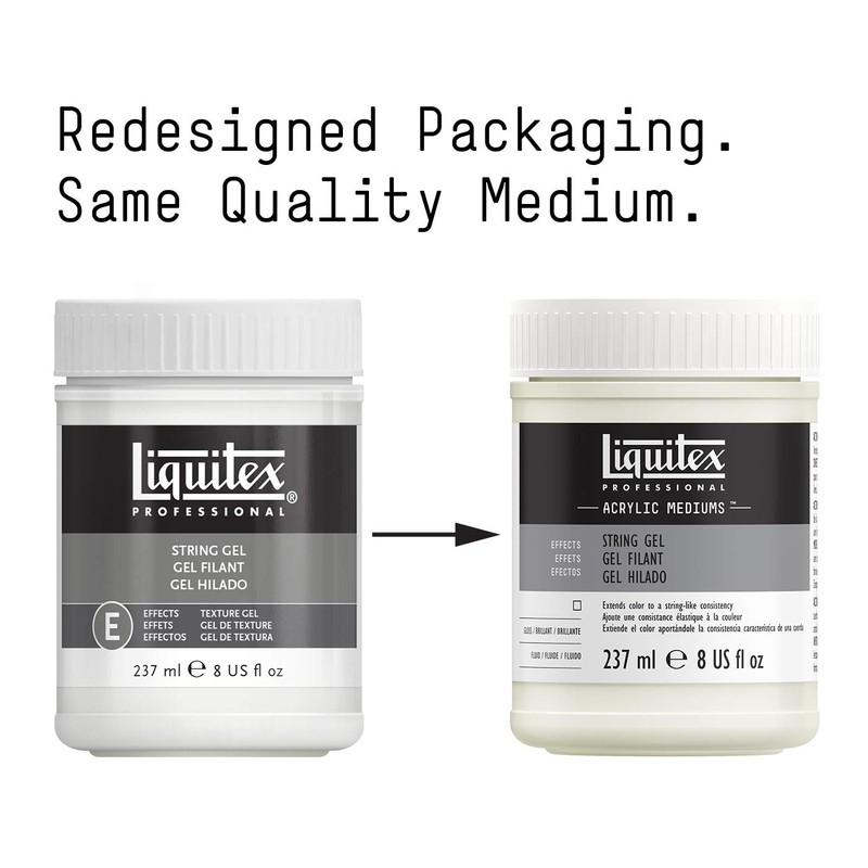 Liquitex Professional - Retardador fluido slow-dri efecto medio, Gel de