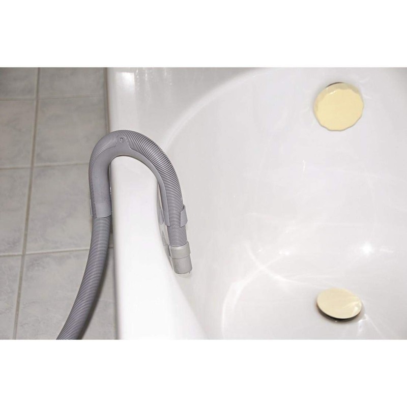 Xavax All Washing Machines and Dishwashers Drain Hose, Grey, 1,5