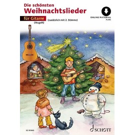 Die schönsten Weihnachtslieder: sehr leicht bearbeitet. 1-2 Gitarren.