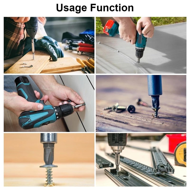 4 Pcs Screwdriver Bit Holder, Bit Holder for Impact Driver,