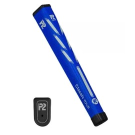 P2 Classic Tour Blue Oversize Hybrid Paddle Golf Putter Grip