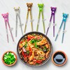 Kids Chopsticks For Beginners - Learning Edition - 6 Pairs
