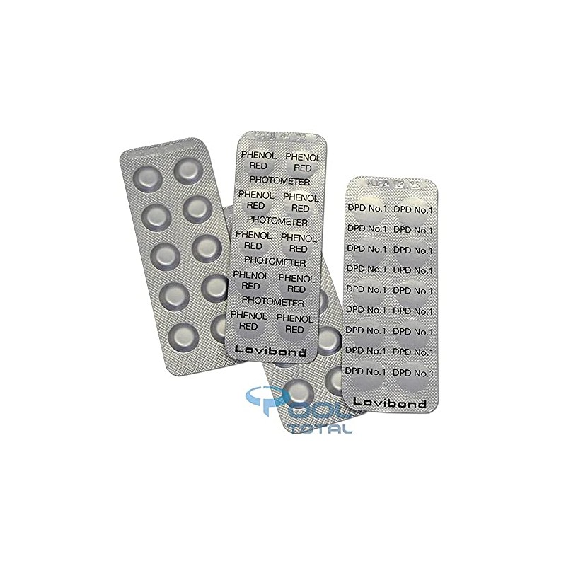 Lovibond Mega Refill Pack PH and Chlorine Tablets Electronic Pool