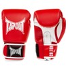 Tapout Boxing Gloves Faux Leather (1 Pair) Colton Red/White 08